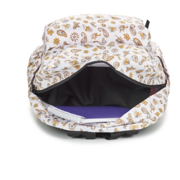 VANS Old Skool H20 Backpack Unisex Beige Polyester Laptop Sleeve Zip VN0A5I13CDM - Picture 5 of 7